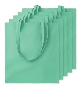 Pack de 50 GiftRetail MO9268 - COTTONEL COLOUR + Sac shopping coton 140gr/m²