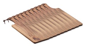 Pak van 100 GiftRetail MO6965 - CIBO Acaciahouten serveerplank