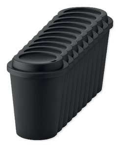 Pack de 10 GiftRetail MO6582 - NOLA Gobelet double paroi PP 300 ml