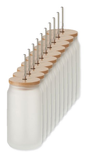 JARBLIM Sublimatie mason jar 400 ml