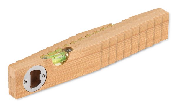 Pak van 10 GiftRetail MO6495 - SPIREN Waterpas en flesopener