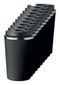 Pak van 100 GiftRetail MO6276 - BRACE Dubbelwandige drinkbeker