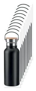 Pack de 100 GiftRetail MO9431 - HELSINKI Flacon double paroi 500 ml