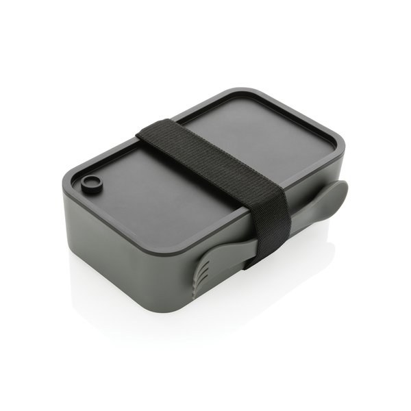 Boîte à lunch PP avec cuillère-fourchette