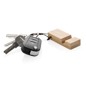 XD Collection P301.38 - Standkey bamboe sleutelhanger telefoonstandaard