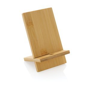 XD Collection P301.40 - Bamboe telefoonstandaard in kraft verpakking