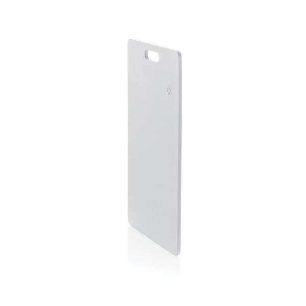 Carte de localisation ultra-mince rechargeable Findit Dual RCS en plastique