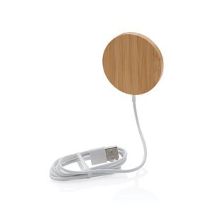 XD Collection P302.63 - 10W bamboe magnetische draadloze lader