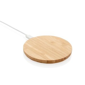 XD Collection P308.22 - Chargeur sans fil rond 5 W en bambou