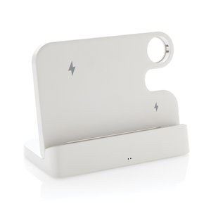 XD Collection P308.61 - Joltz RCS dubbele 15W-oplader van gerecycled plastic