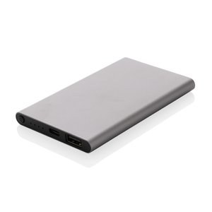 XD Collection P322.42 - RCS gerecycled plastic/alu 4000 mah powerbank met type C