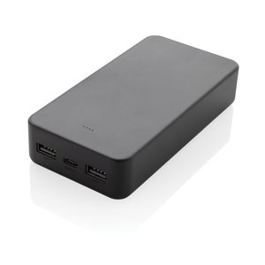 XD Collection P322.57 - Boostcore RCS recycled plastic powerbank 20.000mAh met USB C