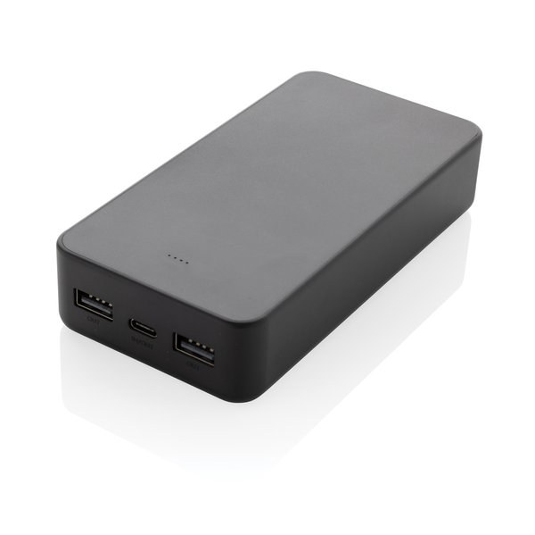 XD Collection P322.57 - Boostcore RCS recycled plastic powerbank 20.000mAh met USB C