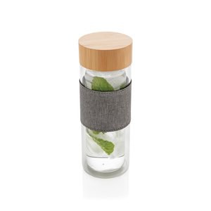 XD Collection P436.78 - Impact Bouteille en verre borosilicaté à double paroi