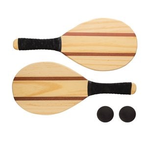 XD Collection P453.50 - Ensemble de tennis frescobol en bois