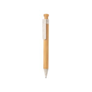 XD Collection P610.54 - Bamboe pen met tarwestro clip