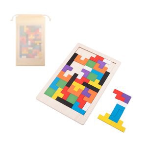 Jeu de construction et d'emboîtement en contreplaqué - Egotier 98169